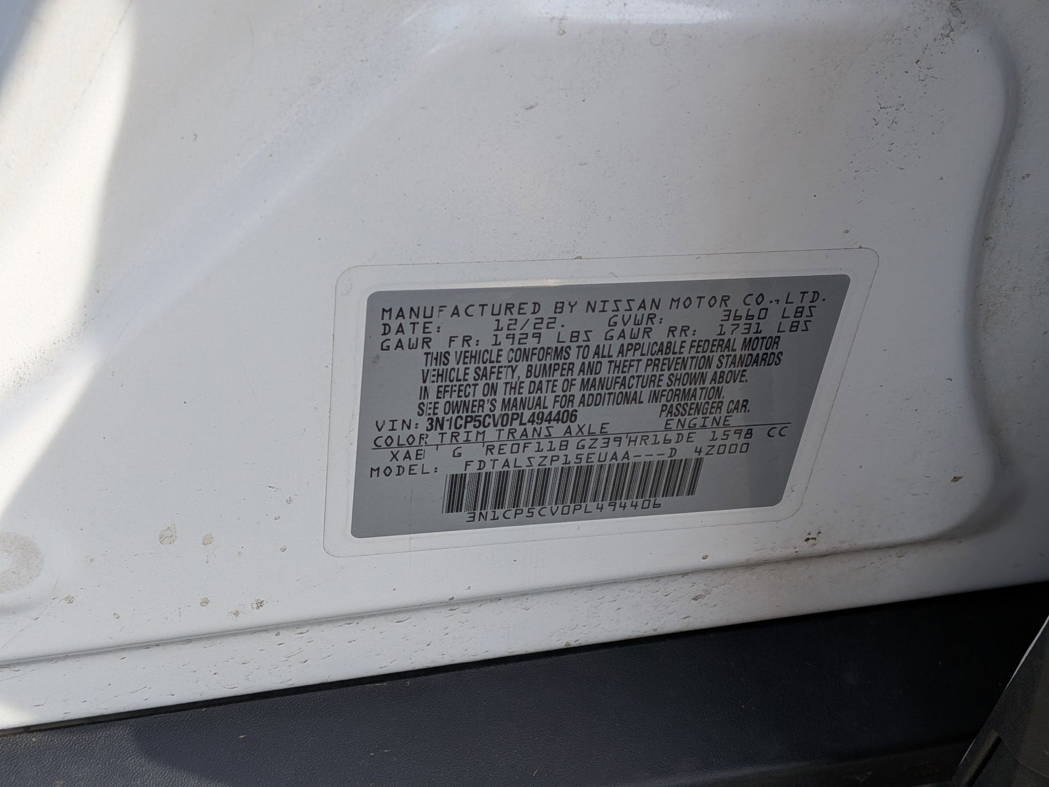 2023 Nissan Kicks SV