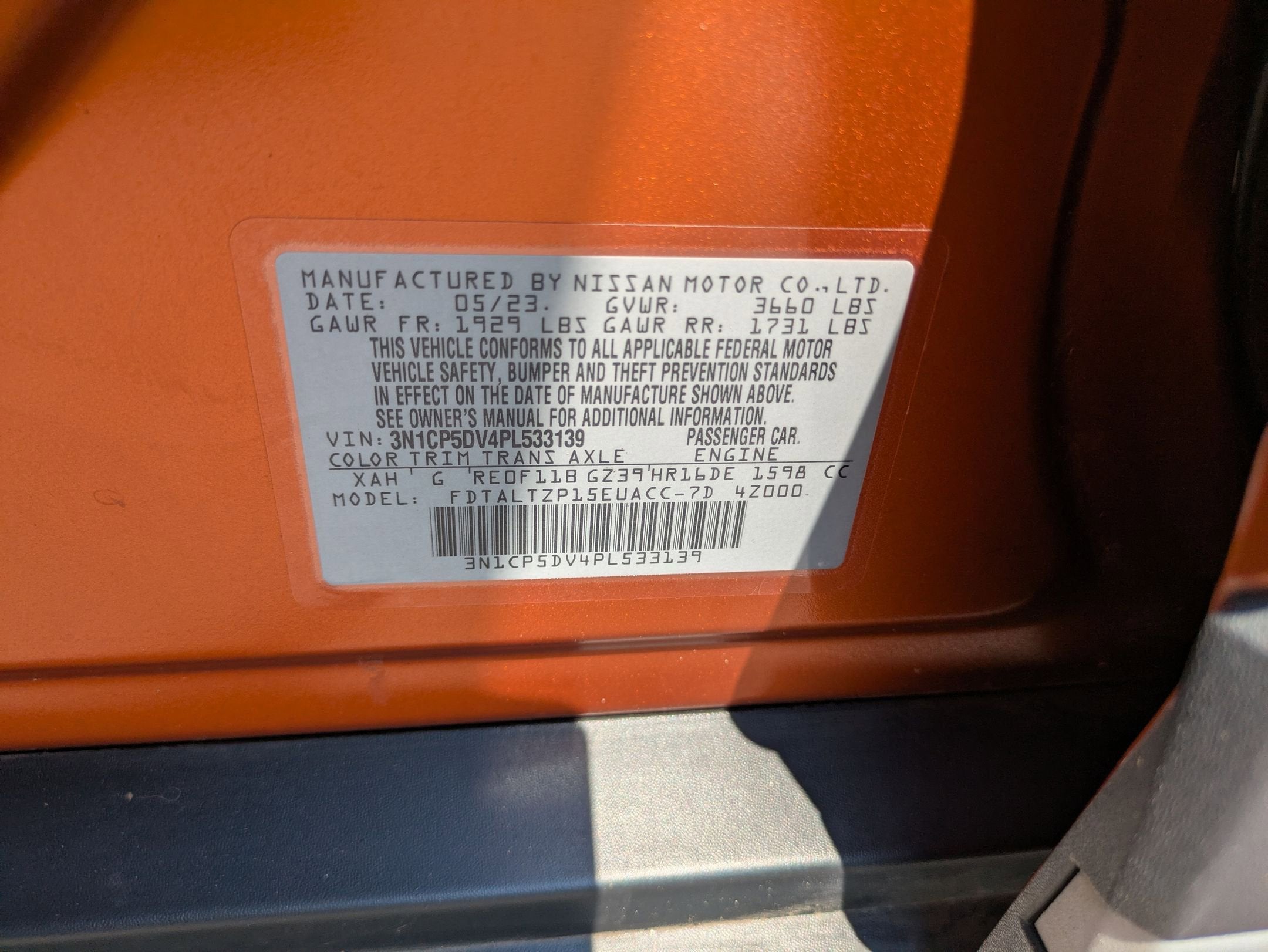 2023 Nissan Kicks SR