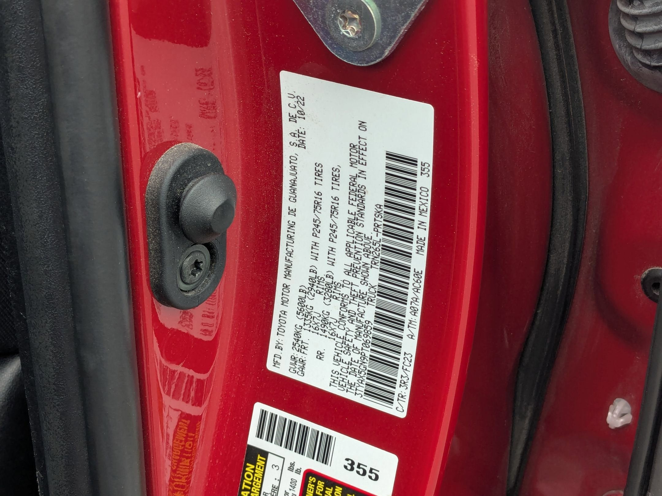 2023 Toyota Tacoma 2WD SR5