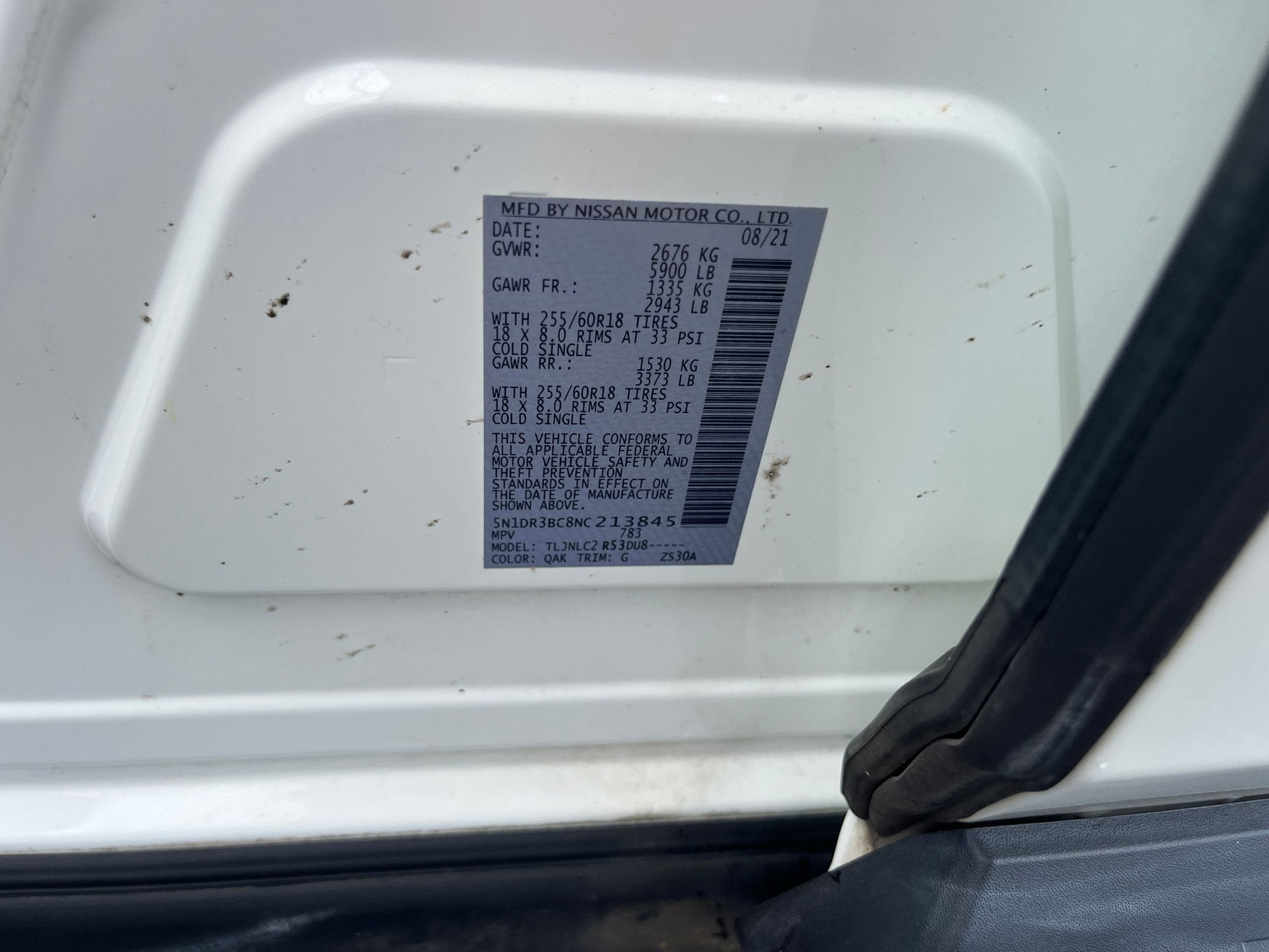 2022 Nissan Pathfinder SV