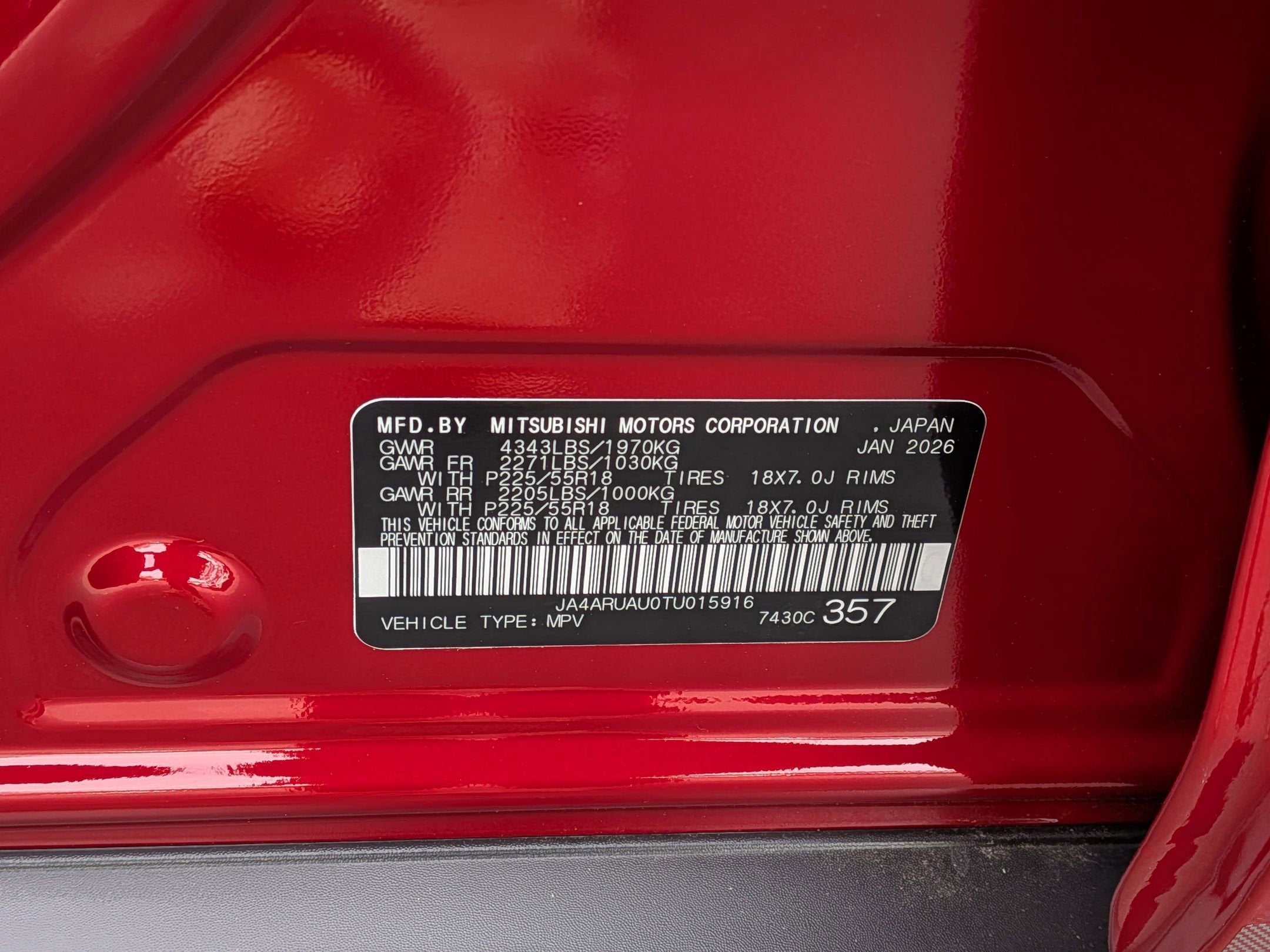 2026 Mitsubishi Outlander Sport Railliart