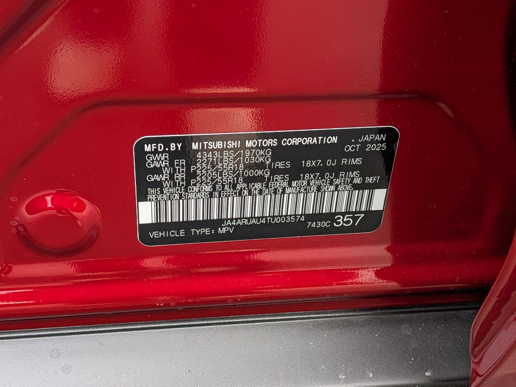 2026 Mitsubishi Outlander Sport ES