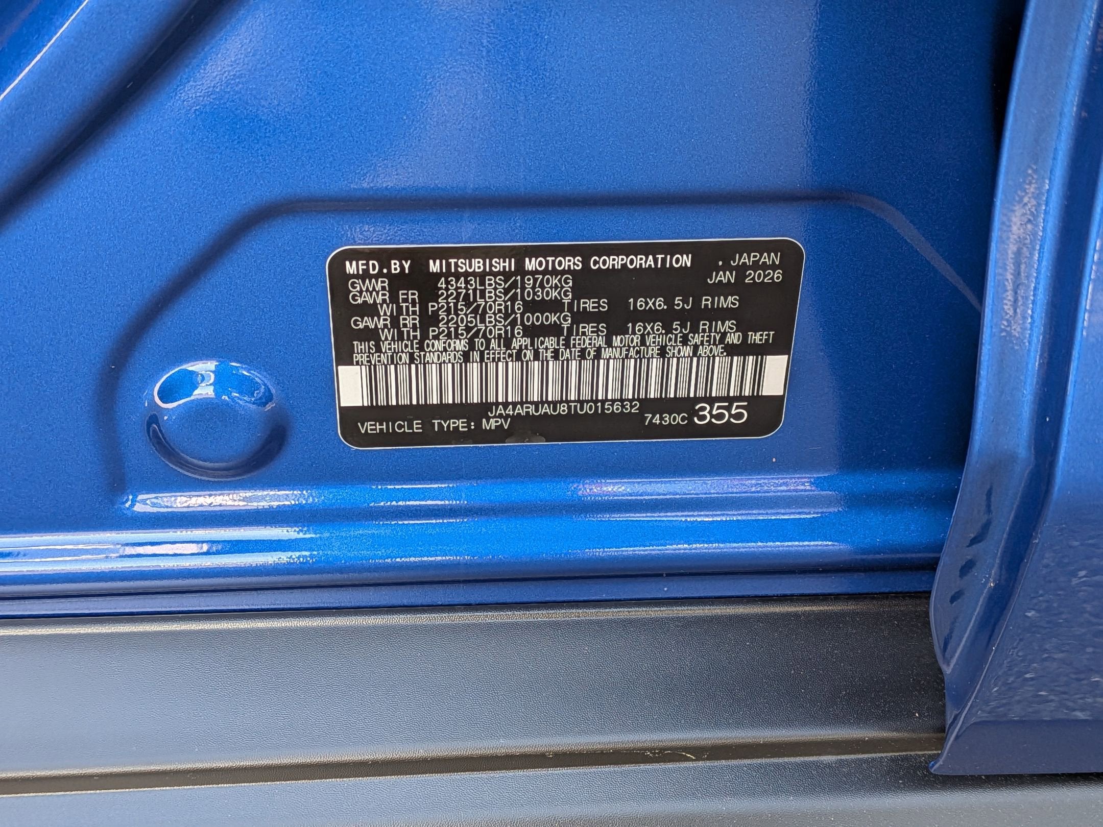 2026 Mitsubishi Outlander Sport S