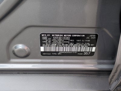 2025 Mitsubishi Outlander Sport Trail Edition