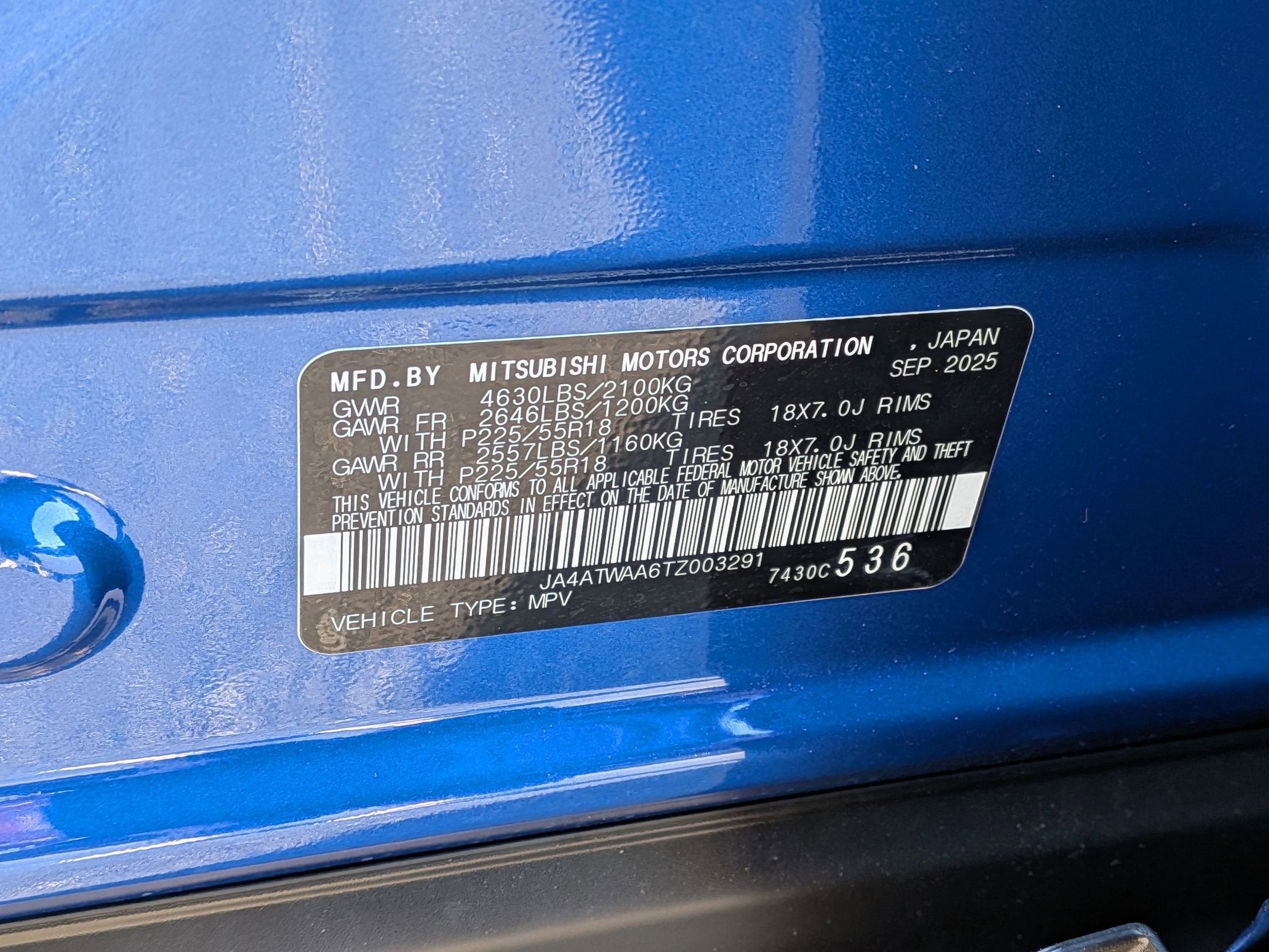 2026 Mitsubishi Eclipse Cross SE