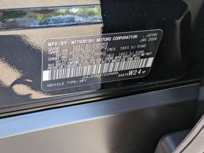 2026 Mitsubishi Outlander ES