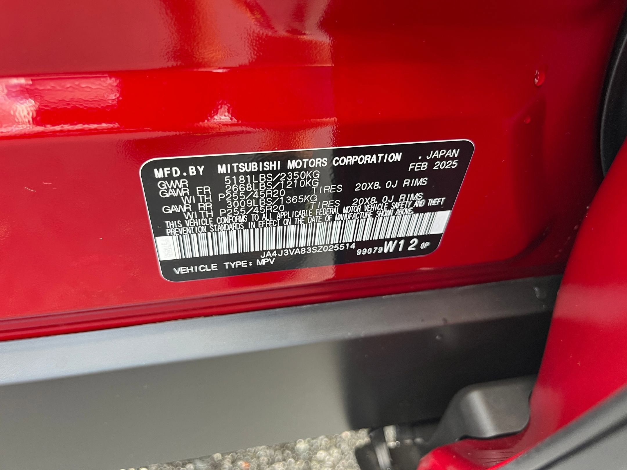 2025 Mitsubishi Outlander SE