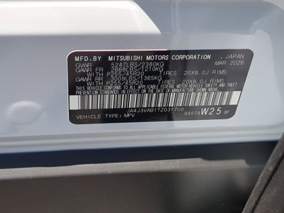 2026 Mitsubishi Outlander LE