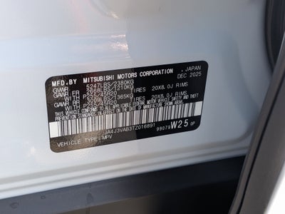 2026 Mitsubishi Outlander SE