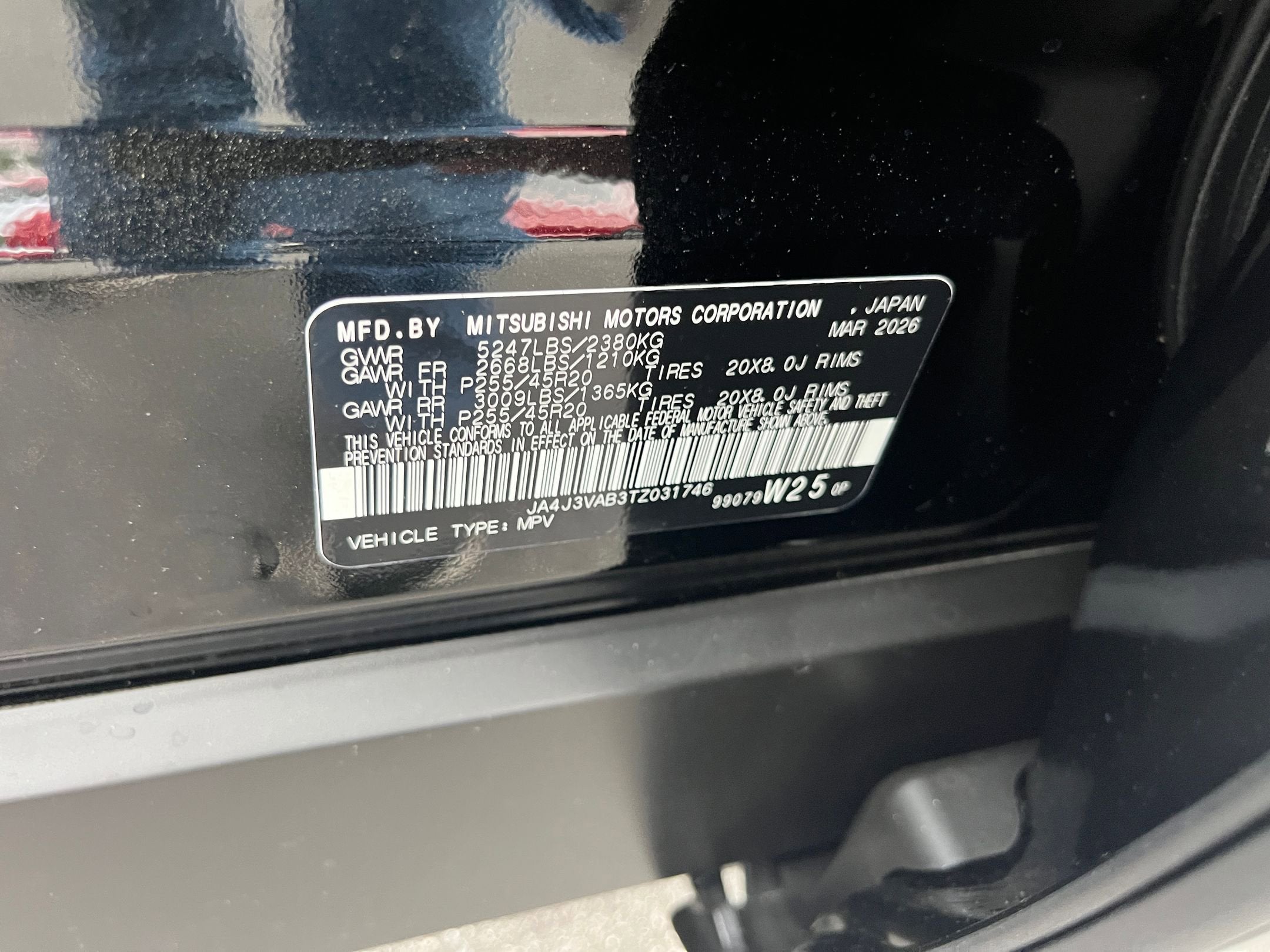 2026 Mitsubishi Outlander LE