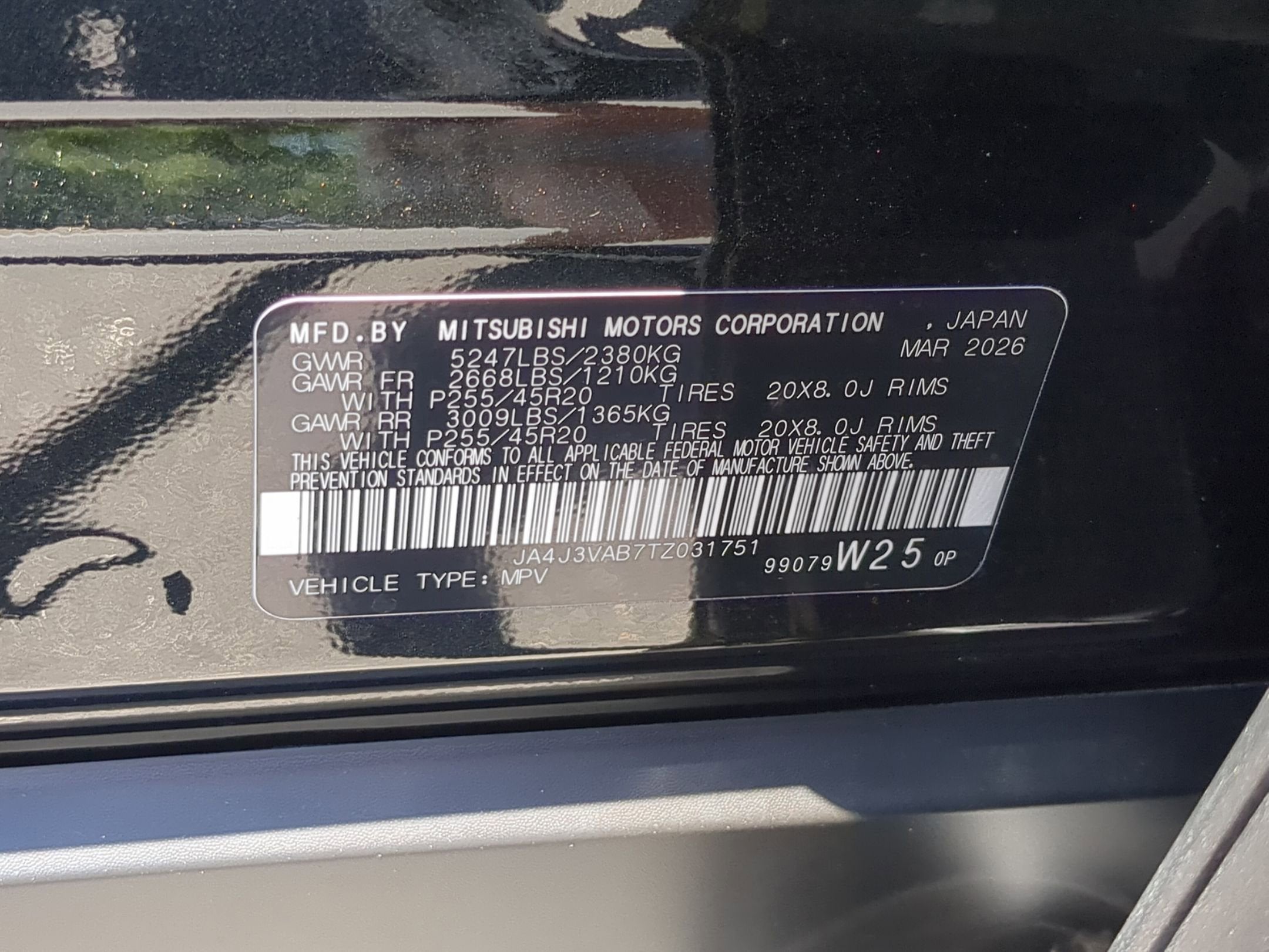 2026 Mitsubishi Outlander LE