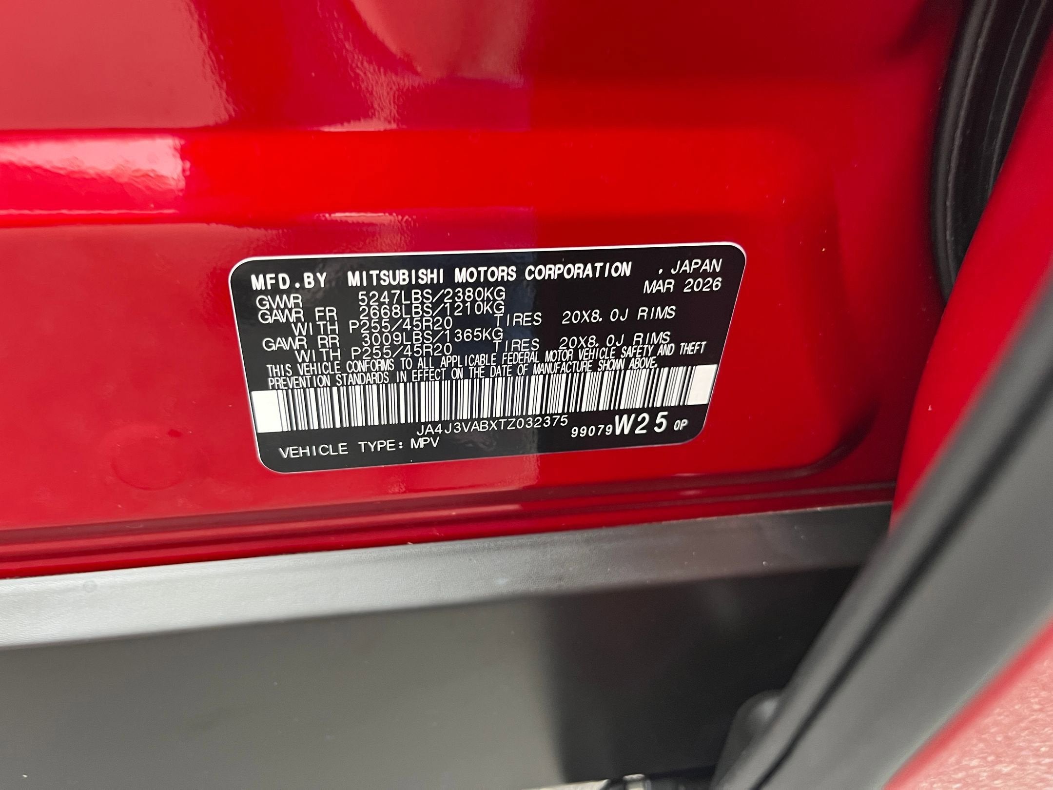 2026 Mitsubishi Outlander LE