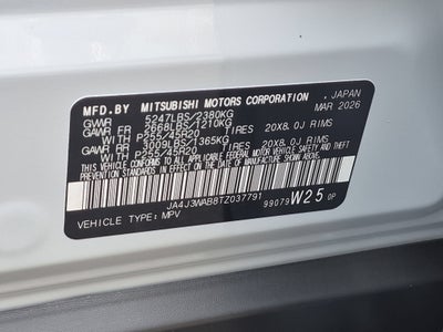 2026 Mitsubishi Outlander Black Edition