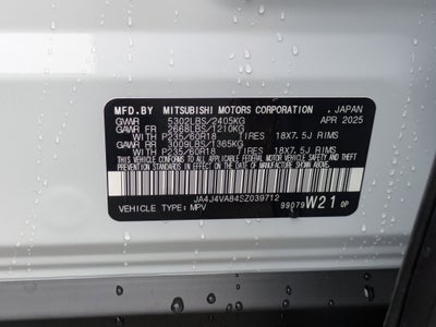 2025 Mitsubishi Outlander Trail Edition