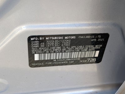 2021 Mitsubishi Mirage ES