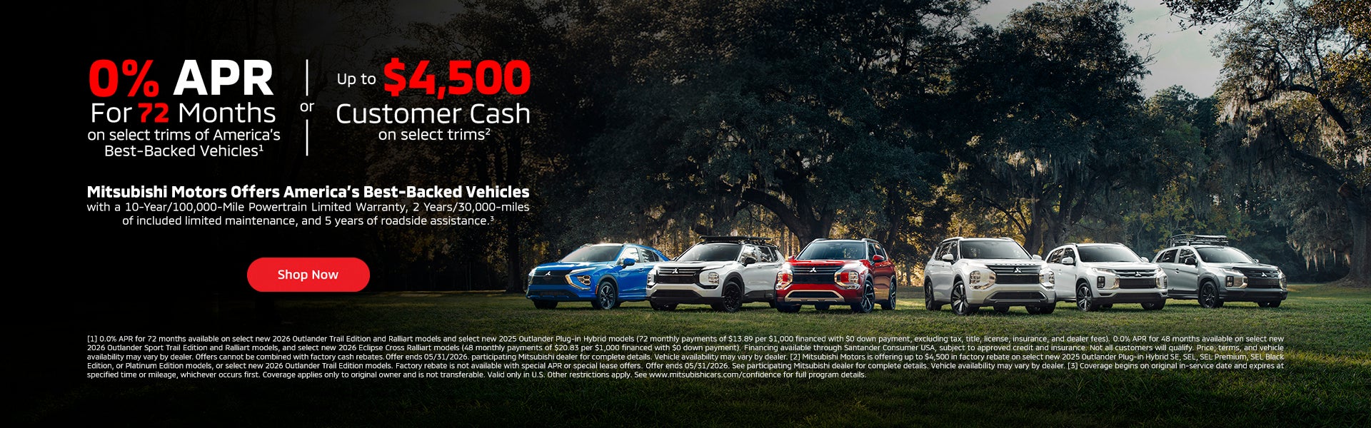 Mitsubishi Offers