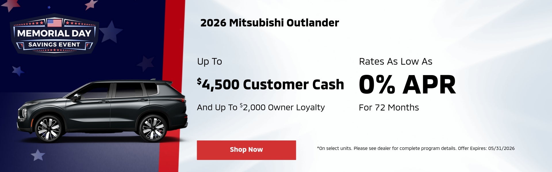 2026 Outlander