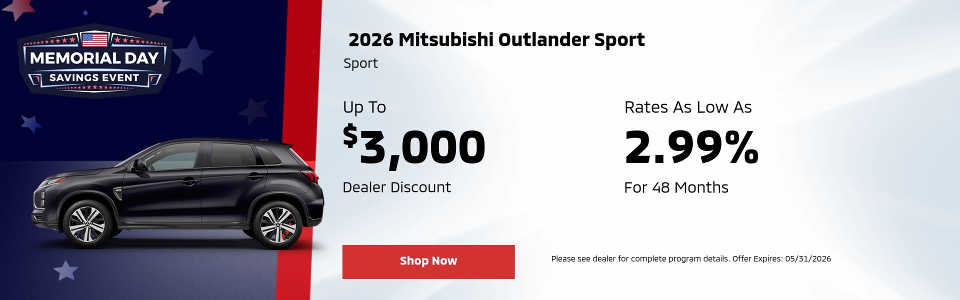 2026 Outlander Sport